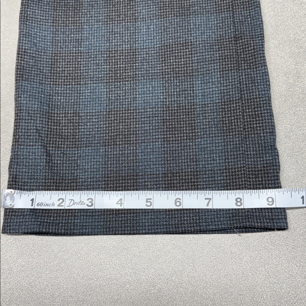 Pendleton Black/Blue/Grey Checked Pattern Size 10… - image 7
